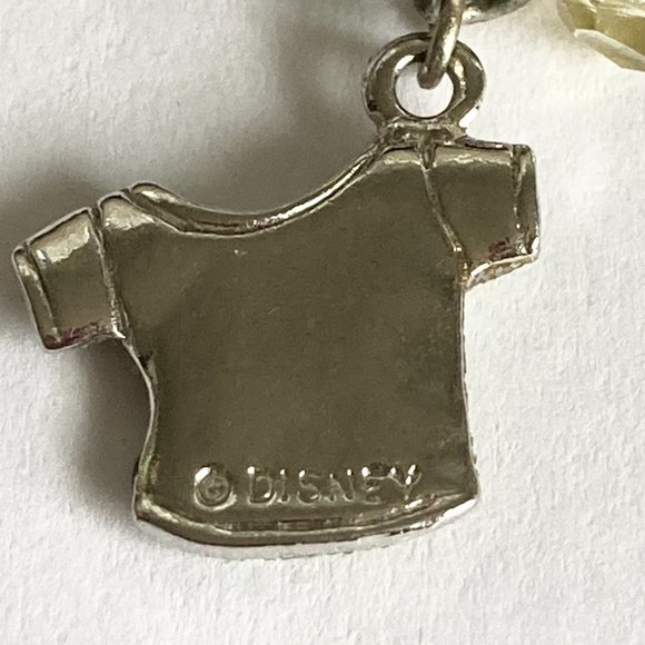 Vintage Disney Mickey Mouse T-Shirt Tee Charm Zipper Pull Classic Icon Ears - Picture 5 of 9